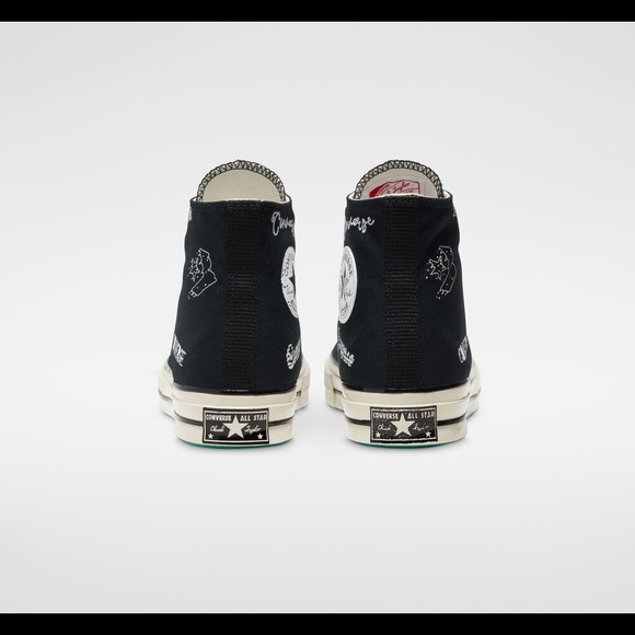 Converse word mark hi 70s size 12 - Picture 6 of 6